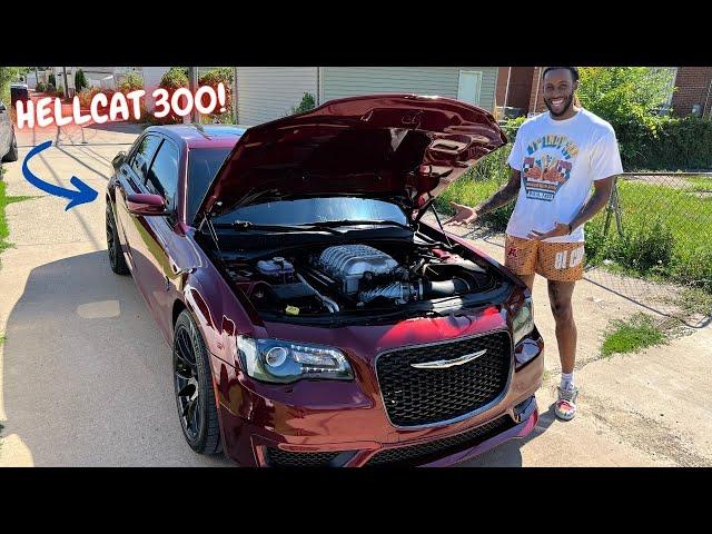 NBA Player Picks Up His Hellcat 300 That I Built! *He LOVED It*