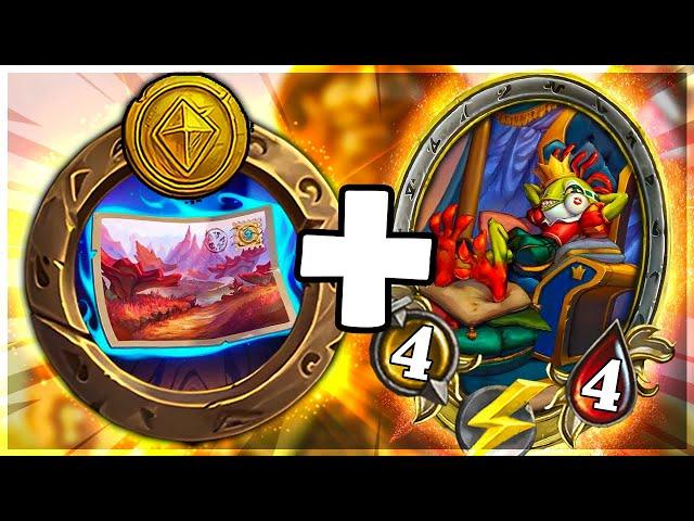 This Trinket is AMAZING With 'Loc Prince! | Hearthstone Battlegrounds