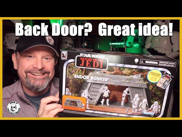 Star Wars Vintage Collection Endor Bunker & Rebel Commando Overview