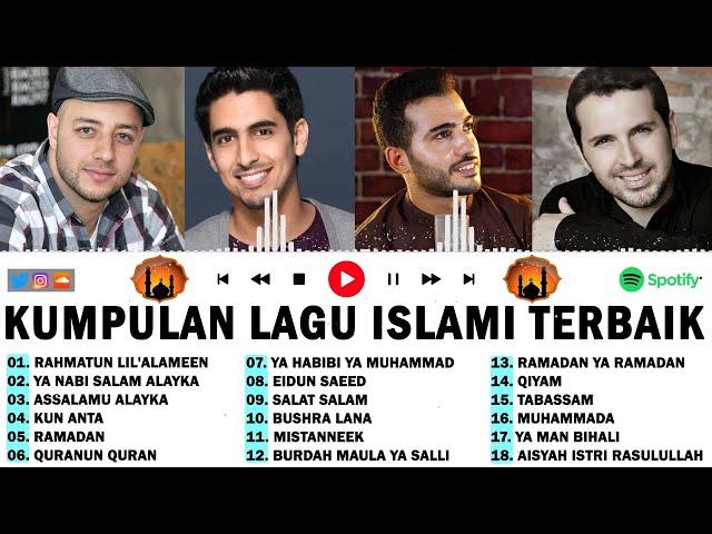 Mohamed Tarek, Maher Zain, Mesut Kurtis, Humood Alkhudher  Kumpulan Lagu Islami Terbaik Populer