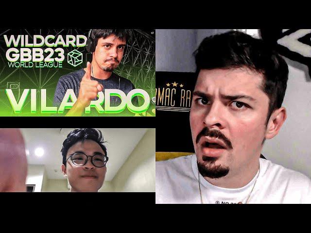 COLAPS REACTS | VILARDO & JP | GBB23 | World League Solo Wildcards