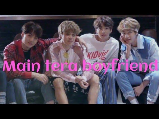 Main tera Boyfriend | BTS | Taekook X Yoonmin | Like with TJ | Hindi song |