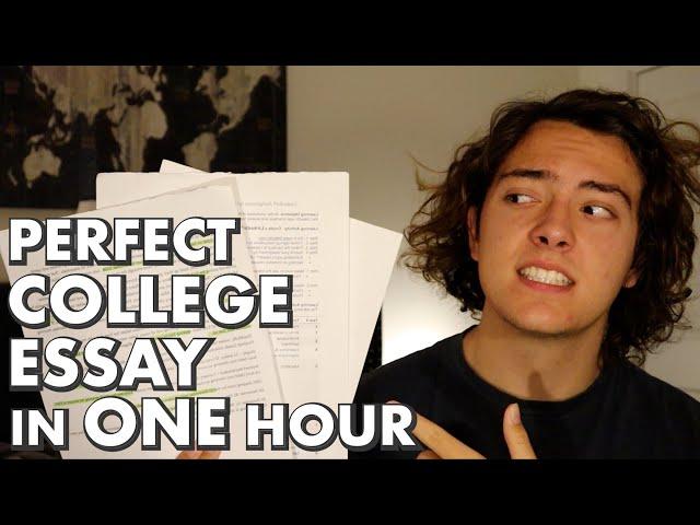 How To Write The Perfect College Essay Without Being A Genius | College Essay Tips