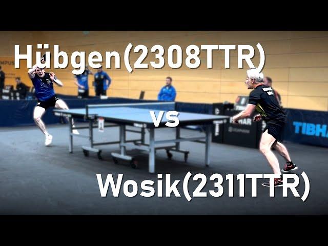 Mit 51 Jahren gegen Saar-Talent! | Hübgen(2308TTR) vs Wosik(2311TTR) | 2.Bundesliga