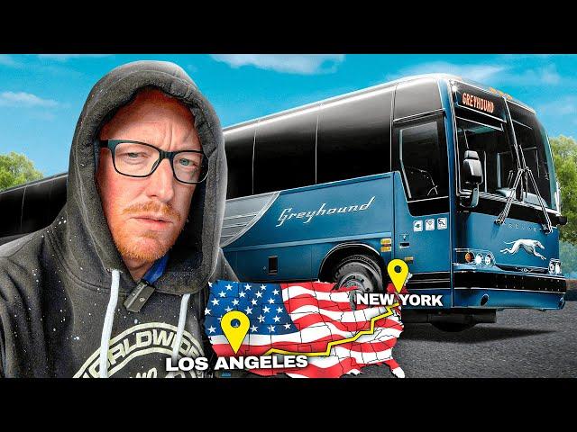 I Spent 5 DAYS on America's Longest Greyhound Bus. It Was HELL.