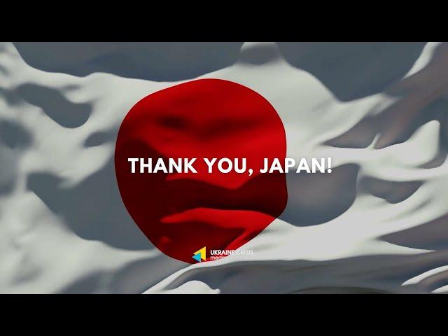  Japan, Ukraine Thanks You!