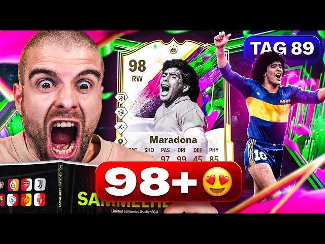 My first 98!!  Can I collect all cards in EA FC 25? DAY 89 