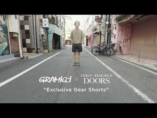 2017SS Gramicci × URBAN RESEARCH DOORS  “Exclusive Gear Shorts”