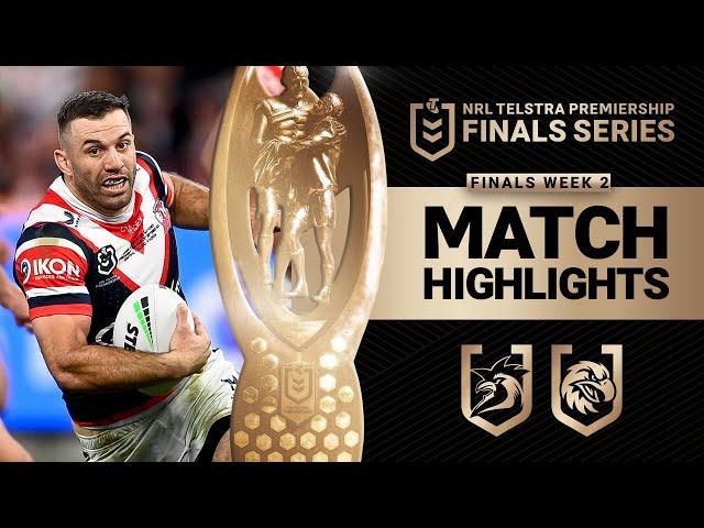 NRL 2024 | Roosters v Sea Eagles | Match Highlights