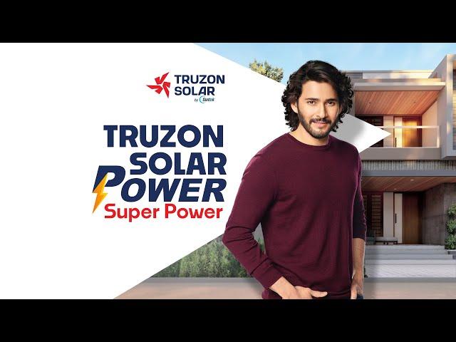 TruZon Solar by SunTek | Superstar Mahesh Babu | TruZonPower - Super Power | Mahesh Babu