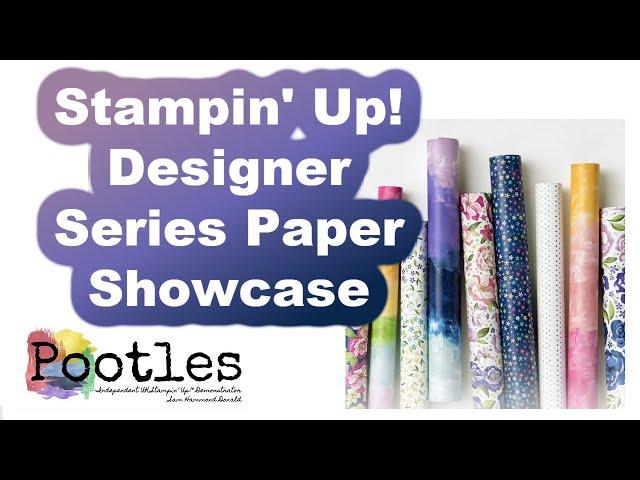 Stampin' Up! Designer Series Paper Showcase