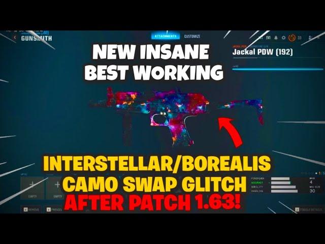 NEW BLACK OPS 6 INSTANT CAMO SWAP GLITCH! MW3/MW2 CAMOS ON BLACK OPS 6 GUNS GLITCH AFTER PATCH 1.63!