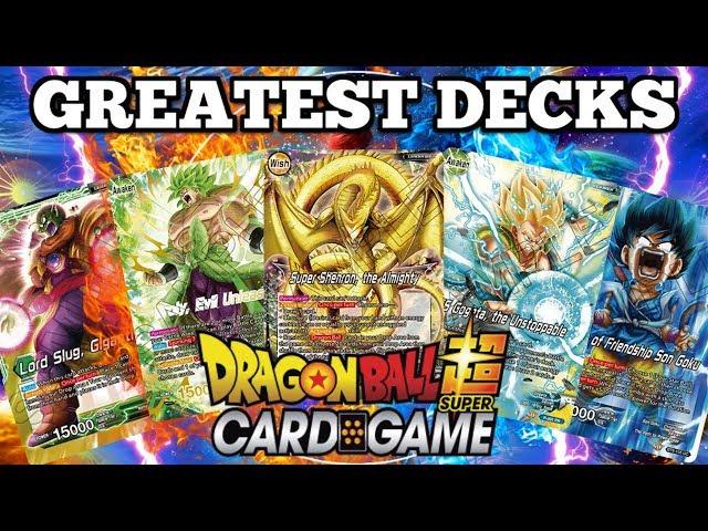 GREATEST DECKS IN DRAGON BALL SUPER CARD GAME! META-ANALYSIS