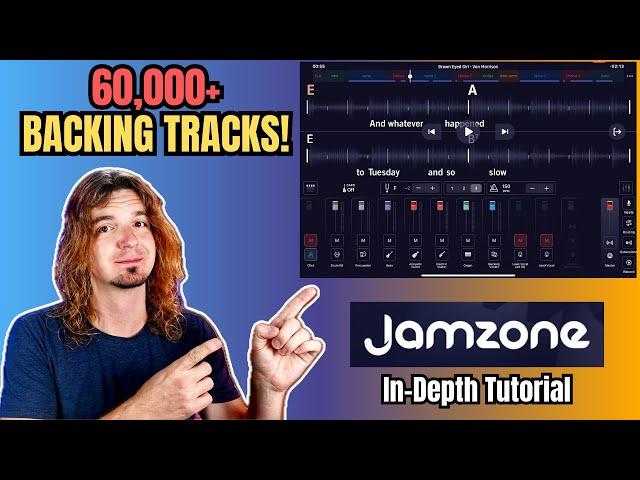 AWESOME App for Performing LIVE with BACKING TRACKS - JamZone Overview