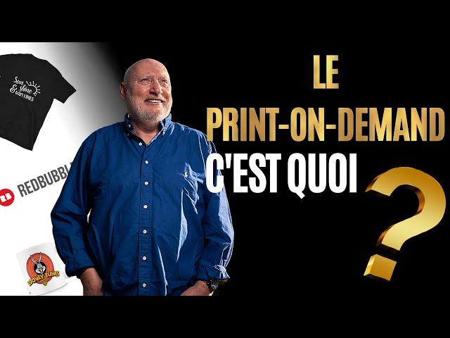 C'Est Quoi Le Print On Demand ?  Tout Savoir en 8 minutes !