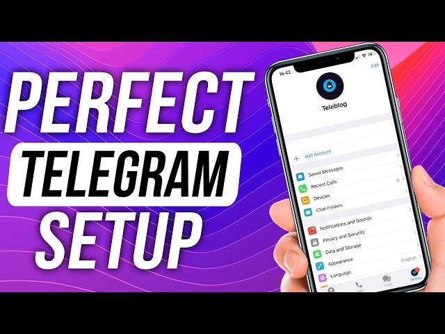 COMPLETE Telegram setup. How to use Telegram RIGHT