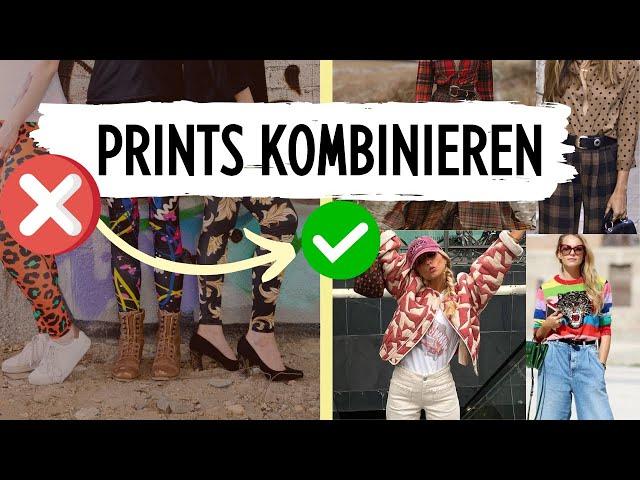 OUTFITS mit Muster & Prints stilsicher KOMBINIEREN 