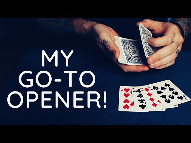 My Favorite Opener! Amazing Card Trick + Tutorial!