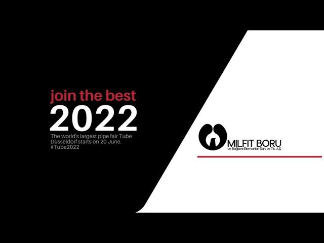 Visit and meet Milfit Boru at Tube Düsseldorf 2022