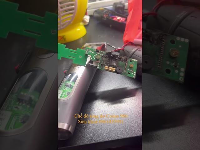 Độ chế tông đơ codos chc 980 tại Quang 3s
