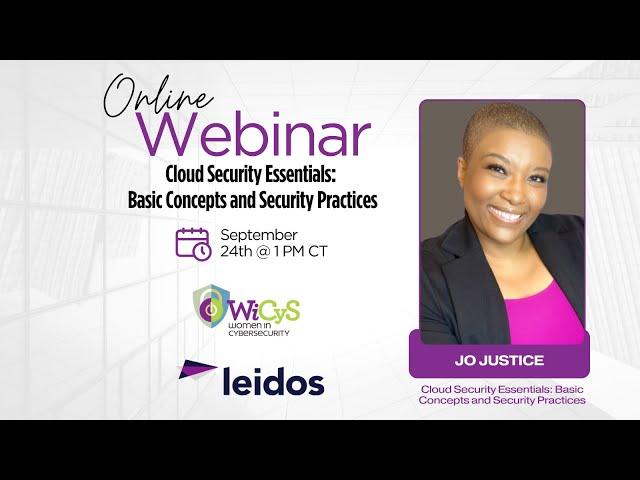 Leidos Webinar | Cloud Security Essentials: Basic Concepts and Security Practices