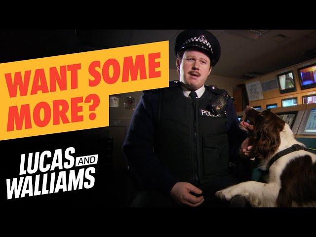 Police Dog Handler | Come Fly With Me | Lucas and Walliams