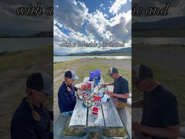 Kayak Picnic in Montana