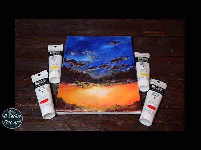 YouTube Artist Lachri Fine Art Takes The Cadmium-Free Challenge | Liquitex