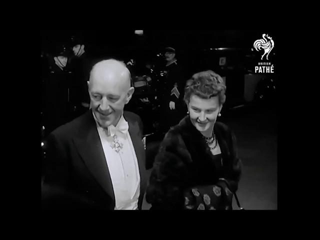 "ROYAL FILM PERFORMANCE" Alec Guinness, Janette Scott Virginia Maskell. 2-2-1959. (HD).
