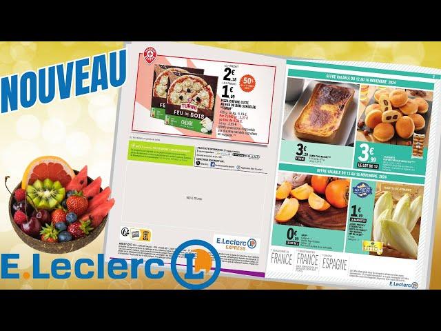 catalogue LECLERC du 12 au 23 novembre 2024  Arrivage - FRANCE