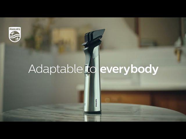 Adaptable to every body. Philips All-in-one trimmer