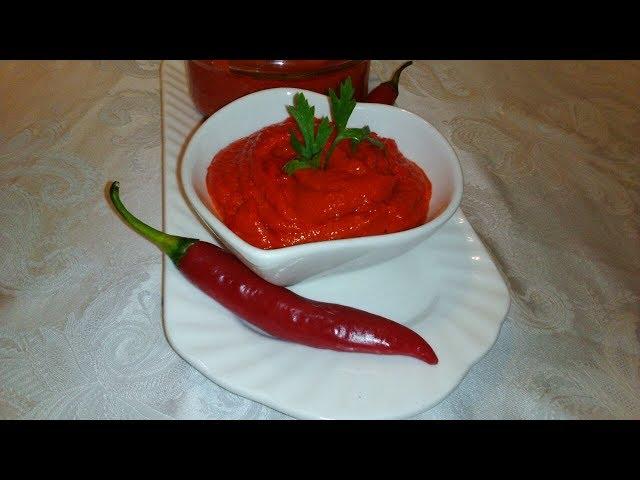 الهريسة على الطريقة المغربية - صلصة حارة ️  - Sauce Pimenté Marocaine