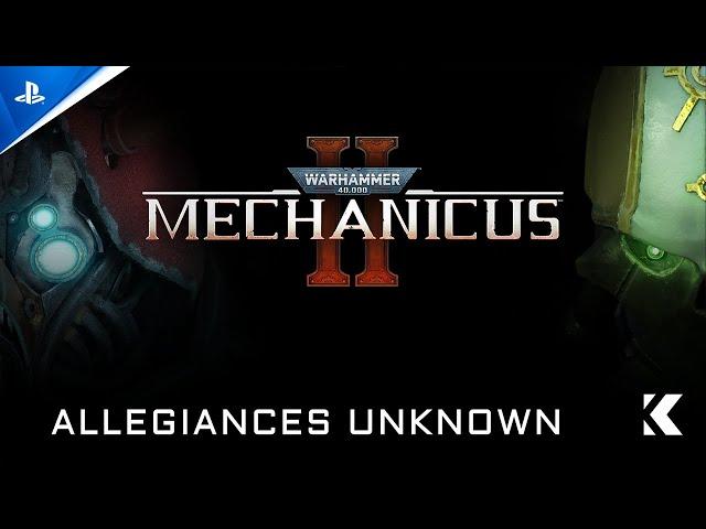 Warhammer 40,000: Mechanicus II - Allegiances Unknown Gameplay Trailer | PS5 Games