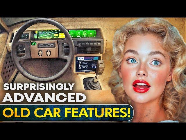 12 Old Car FEATURES That Were Surprisingly ADVANCED!