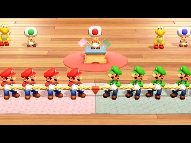 Super Mario Party - All Team Minigames