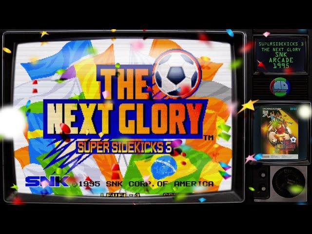 Super Sidekicks 3 The Next Glory SNK Arcade 1995 DEMO