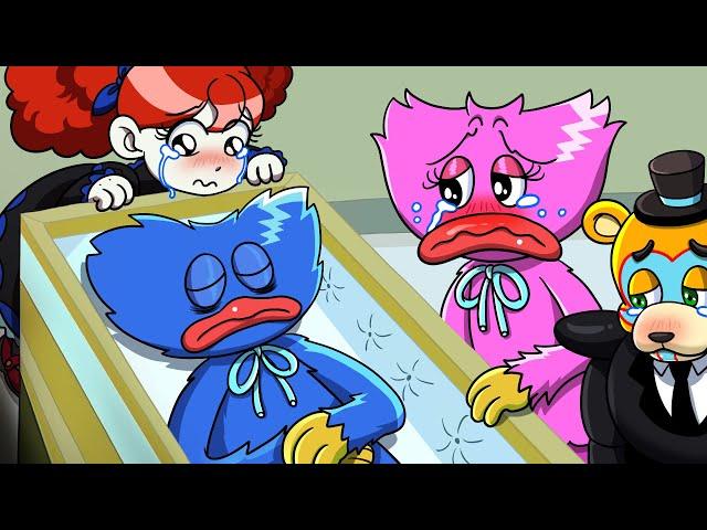 [Animation] Huggy Wuggy Funeral(Feat. Fnaf SB Characters) | Huggy Wuggy Dies -SAD STORY-| SLIME CAT