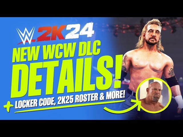 WWE 2K24: WCW DLC Details, New Locker Code, 2K25 Roster Updates & More!