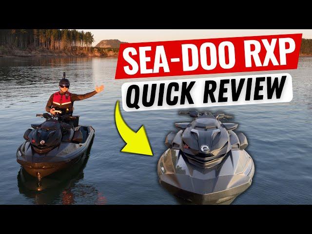 The Ultimate Sea Doo RXP 300 Review