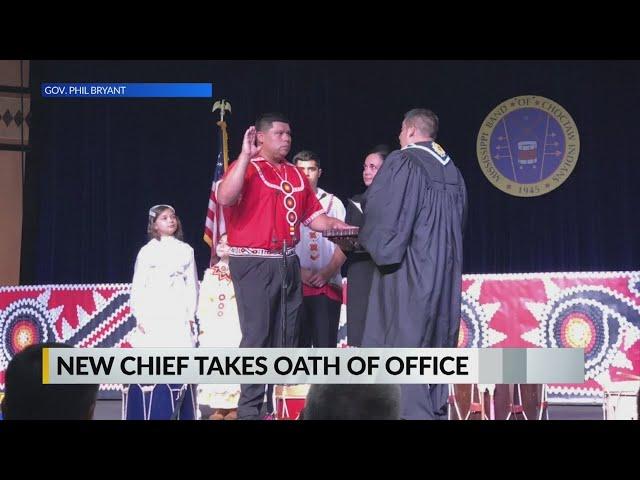 New Chief sworn in for Mississippi Band of Choctaw Indians