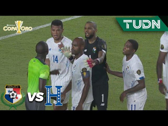 ¡POLÉMICA! ¿Era penal para Honduras? | Panamá 2-1 Honduras | Copa Oro 2021 | Grupo D | TUDN