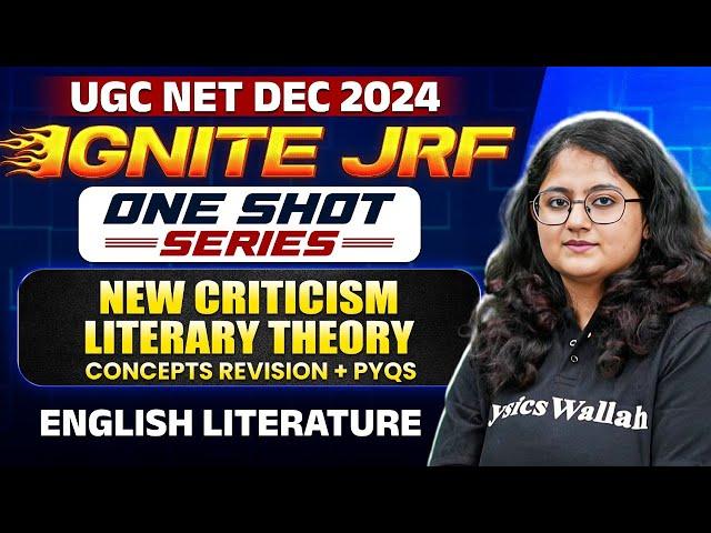 Literary Theory: New Criticism - Most Expected Questions | UGC NET English 2024 | Dikshya Ma'am