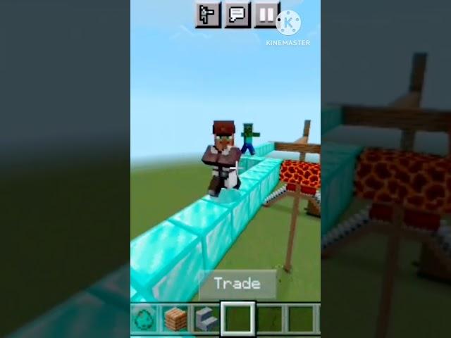 Minecraft villager IQ #shorts #viral #trending #youtubeshorts #parther