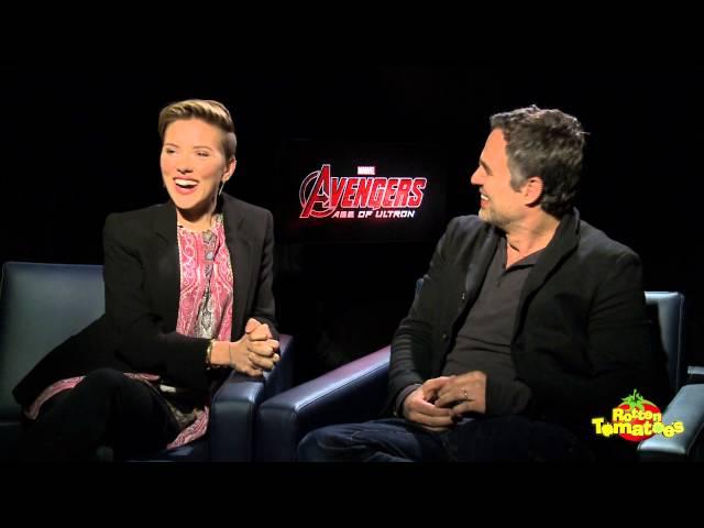 Avengers: Age of Ultron Interview: Scarlett Johansson & Mark Ruffalo