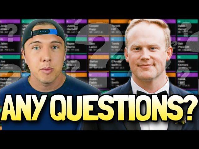 Answering ALL Of Your Fantasy Football Questions