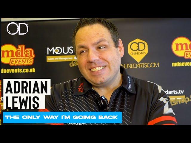 "THE ONLY WAY I'M GOING BACK" ADRIAN LEWIS  OPENS UP ON HIS FUTURE AND THE LAST 18 MONTHS