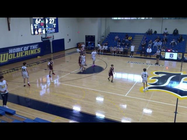 Belen Jesuit (MS Gold) vs St. Timothy Boys' MS Basketball