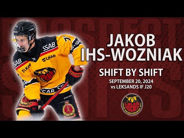 Jakob Ihs-Wozniak vs Leksands IF J20 | Sep 20 2024