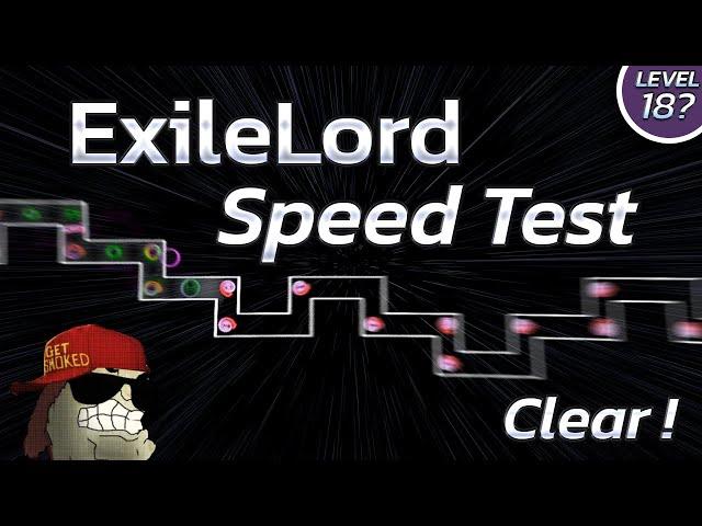 I summoned my inner Acai for this!! ADOFAI Custom Exilelord-Speed Test 100% Clear [Level by Lucanos]