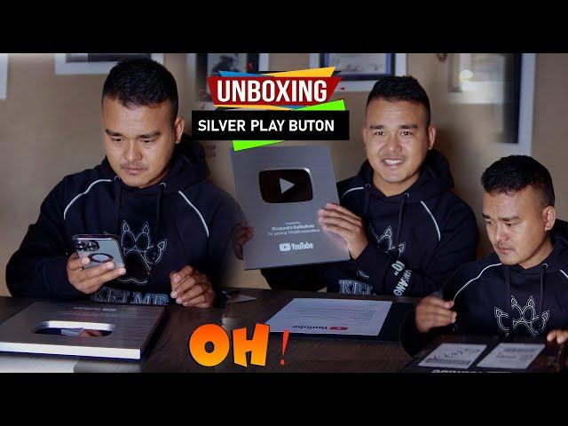 Unboxing Silver Play Button | Youtube Award | Bhupendra Budhathoki